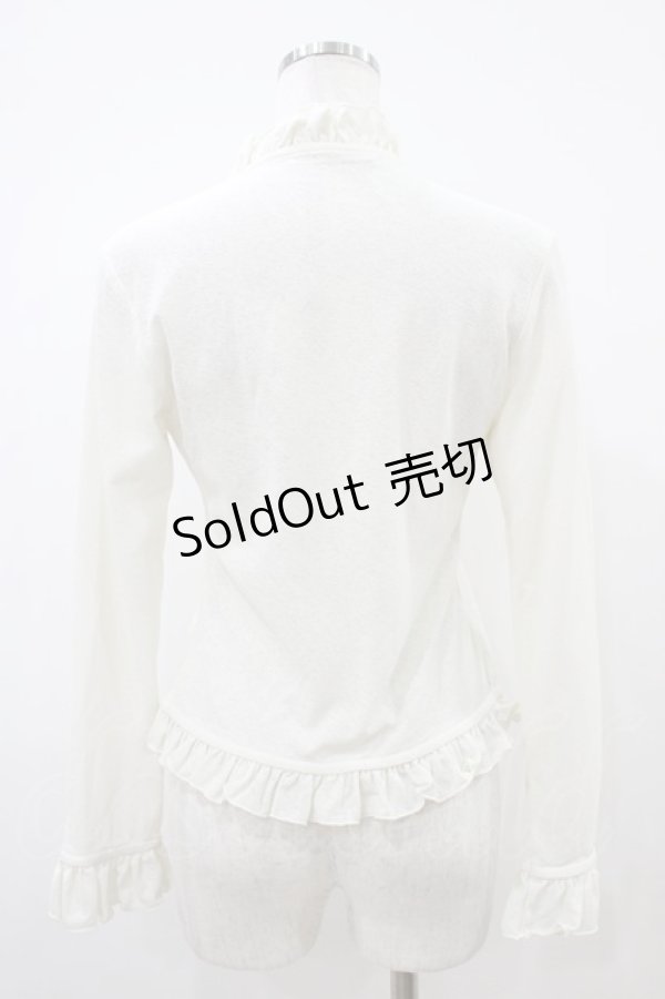 画像2: Victorian maiden / フリルリボンボレロ Free オフ H-25-10-18-1048-CL-TO-NS-ZH (2)