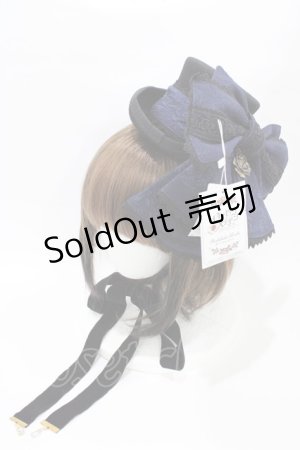 画像: Hoshibako Works / Rozen Maiden x HoshibakoWorks 蒼星石ミニハット  ネイビー H-25-10-18-1010-LO-AC-NS-ZH