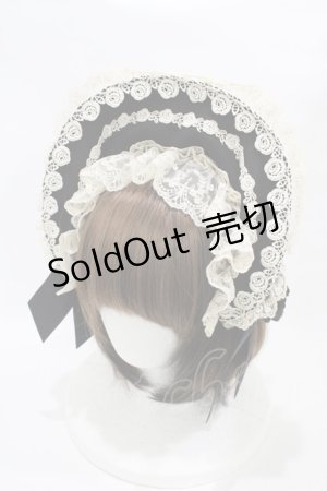 画像: Innocent World / アニバーサリーボンネット  ブラック H-25-10-18-1002-IW-AC-NS-ZH