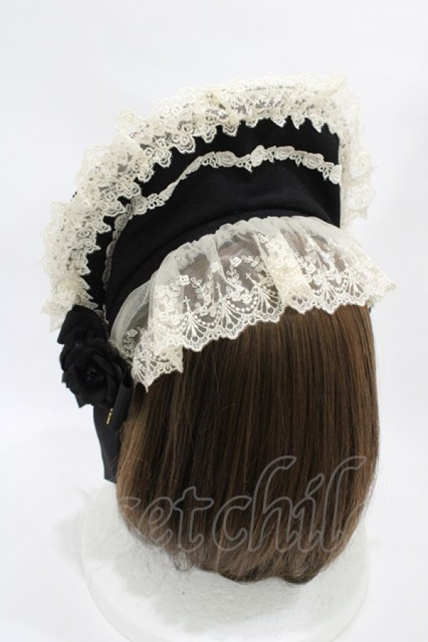 Innocent World / アニバーサリーボンネット ブラック H-25-10-18-1002