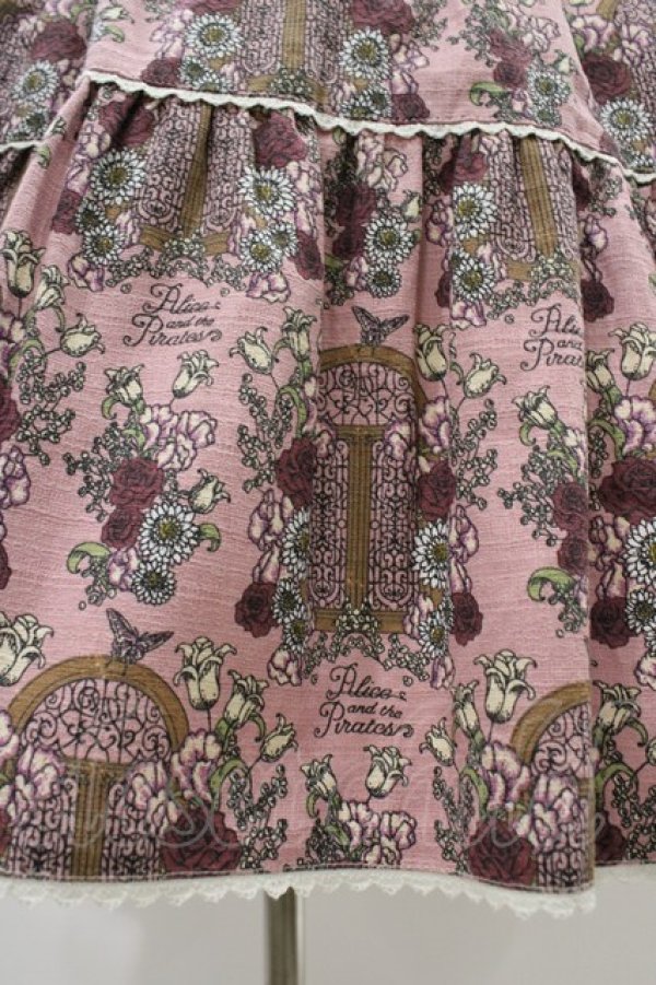 画像5: ALICE and the PIRATES / 旅立ちのブーケと希望の窓柄ジャンパースカートII Free 渋ピンク H-25-10-18-1025-PA-OP-NS-ZH (5)