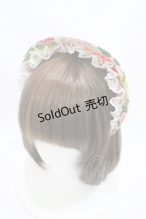 画像1: marcHenTica / 大和撫子ココシニクカチューシャ  ピンク H-25-10-18-1004-LO-AC-NS-ZH (1)