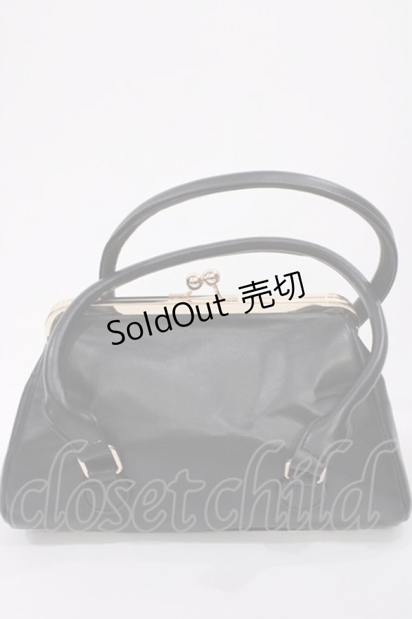 画像3: BABY,THE STARS SHINE BRIGHT / 王冠ガマ口BAG  ブラック H-25-10-19-036-BA-BG-NS-ZH (3)