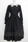 画像1: Innocent World / レース衿ナポレオンワンピース M ブラック H-25-10-19-1003-IW-OP-NS-ZH (1)