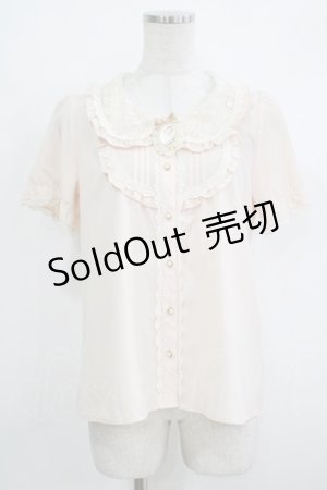 画像: Amavel / ヨーク切替ブラウス Free ピンク H-25-10-19-1031-CA-BL-NS-ZH