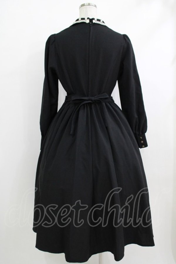 画像3: Innocent World / レース衿ナポレオンワンピース M ブラック H-25-10-19-1003-IW-OP-NS-ZH (3)