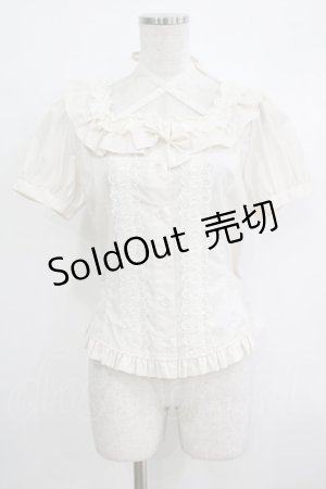画像: Innocent World / スクエアーコットンレースブラウス M 生成り H-25-10-19-1038-IW-BL-NS-ZH