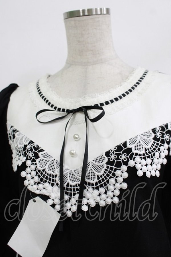 画像4: marcHenTica / ル・レザンワンピース プリンセスサイズ/丈-10cm ブラック H-25-10-19-1005-LO-OP-NS-ZH (4)