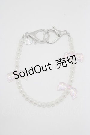 画像: Maison de FLEUR / オーロラリボンパールチャーム  オフ H-25-10-19-1068-LO-ZA-NS-ZH