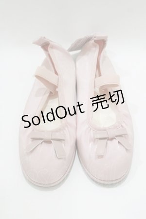 画像: m petit by misako / AMリボンバレエシューズ M ピンク H-25-10-19-1080-LO-SH-NS-ZH