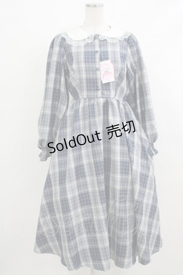 画像1: m petit by misako / サンリオキャラクターズコラボ シナモロール ワンピース M ブルー H-25-10-19-1012-LO-OP-NS-ZH (1)