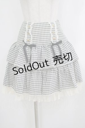 画像: Angelic Pretty / ホイップギンガムスカート Free ブラック H-25-10-19-1019-AP-SK-NS-ZH