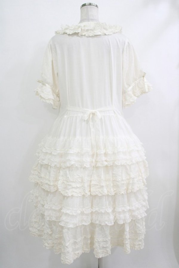 画像3: PINK HOUSE / ポルカドットチュール使いワンピース Free オフ H-25-10-19-1002-LO-OP-NS-ZH (3)