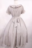 画像2: evelyn / レースフリルロングワンピース Free グレー H-25-10-19-005-LO-OP-NS-ZH (2)