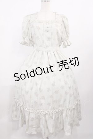 画像: m petit by misako / AOKハナガラスクエアワンピース M 生成り H-25-10-19-009-LO-OP-NS-ZH