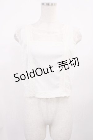 画像: An MILLE / ドットチュールトップス Free オフ H-25-10-19-025-EL-TO-NS-ZH