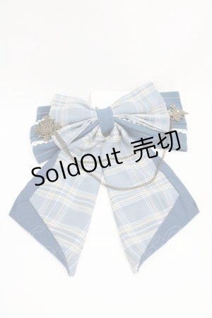 画像: 星箱works / ローズハンティングリボンタイ  ブルー H-25-10-20-1005-PU-ZA-KB-ZH