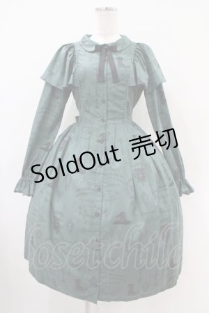 画像: Melody BasKet / Magical Fortuneケープ風ワンピース M グリーン H-25-10-20-1034-LO-OP-KB-ZH
