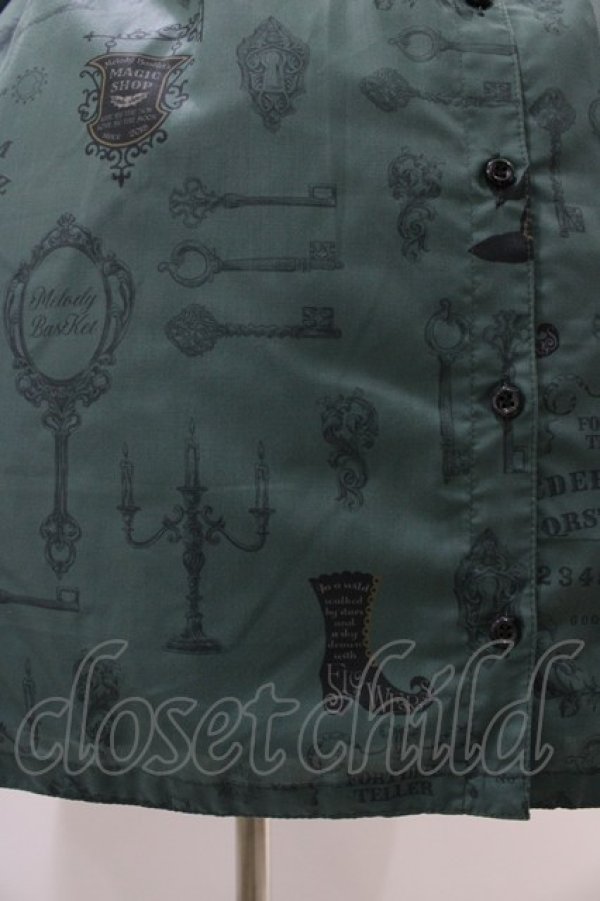 画像5: Melody BasKet / Magical Fortuneケープ風ワンピース M グリーン H-25-10-20-1034-LO-OP-KB-ZH (5)