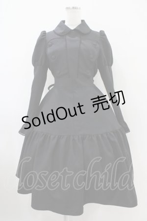 画像: MIHO MATSUDA / [Secret of Twins]ワンピース・ギルデ  ブラック H-25-10-20-1035-GO-OP-KB-ZH