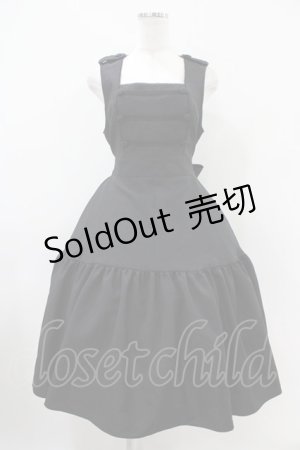 画像: MIHO MATSUDA / [Secret of Twins]ジャンパードレス・ガルード  ブラック H-25-10-20-1040-GO-OP-KB-ZH