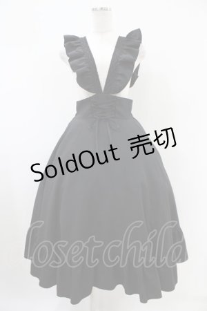 画像: MIHO MATSUDA / ジャンパースカート・セリム  ブラック H-25-10-20-1042-GO-OP-KB-ZH