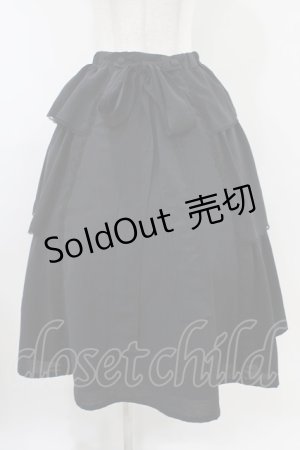 画像: MIHO MATSUDA / [innocent malice]スカート・ドエル  ブラック H-25-10-20-1050-GO-SK-KB-ZH