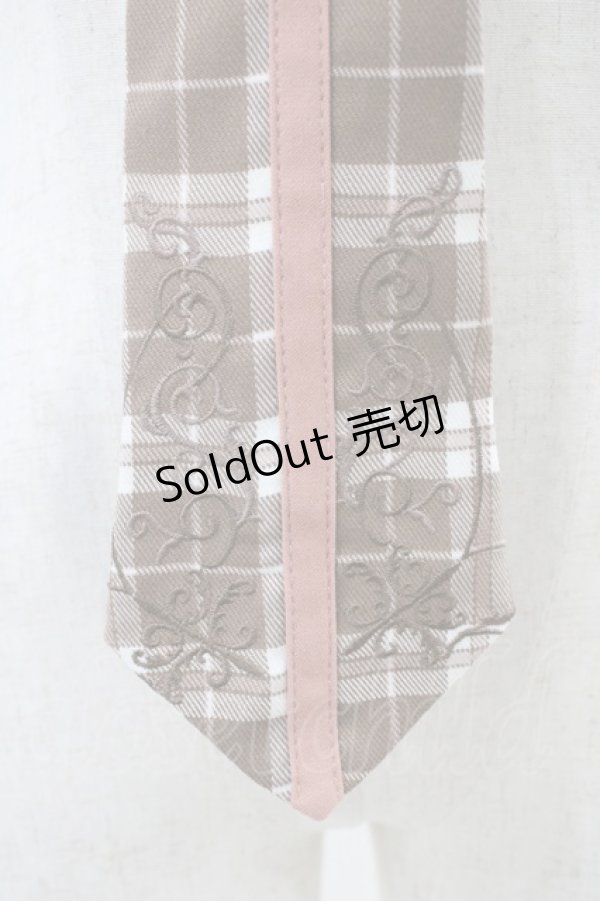 画像2: OZZ ANGELO / ローズハンティングネクタイ  ピンク H-25-10-20-1015-OO-ZA-KB-ZH (2)