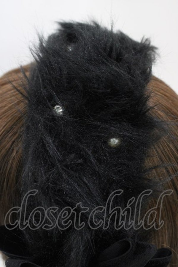 画像3: BABY,THE STARS SHINE BRIGHT / フェアリーオデットカチューシャ  ブラック H-25-10-21-004-BA-AC-NS-ZH (3)