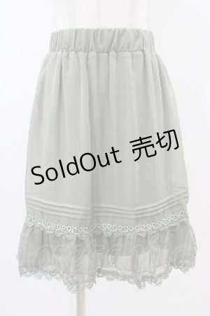 画像: axes femme / シフォンスカート M グリーン H-25-10-21-041-AX-SK-NS-ZH