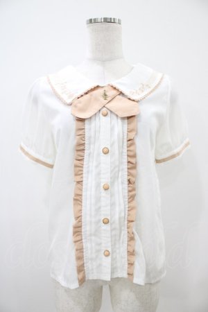 画像: LIZ LISA / ピアノブラウス Free オフ/ベージュ H-25-10-21-051-LO-BL-NS-ZH