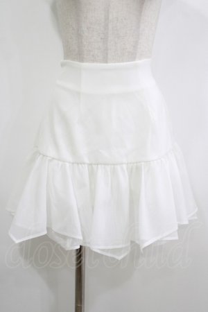 画像: An MILLE / ボイルダブルヘムフレアミニスカート Free オフ H-25-10-21-1028-EL-SK-NS-ZH