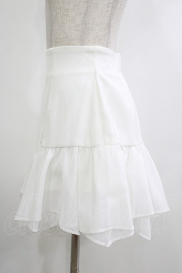 画像2: An MILLE / ボイルダブルヘムフレアミニスカート Free オフ H-25-10-21-1028-EL-SK-NS-ZH (2)