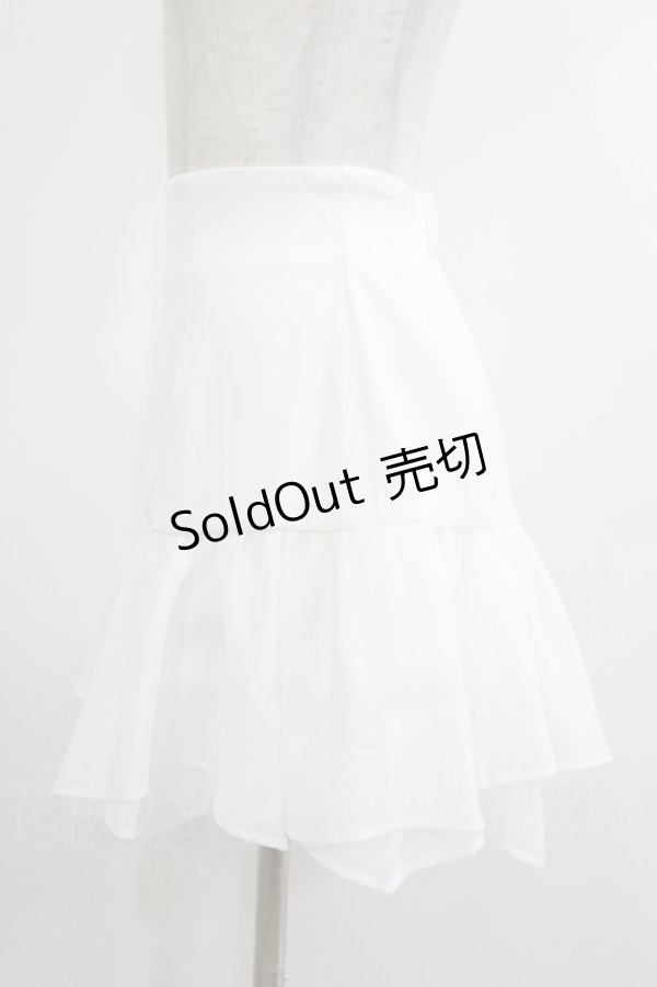 画像2: An MILLE / ボイルダブルヘムフレアミニスカート Free オフ H-25-10-21-1028-EL-SK-NS-ZH (2)