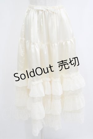 画像: BABY,THE STARS SHINE BRIGHT / レースフリルペチコート Free アイボリー H-25-10-21-1030-BA-SK-NS-ZH