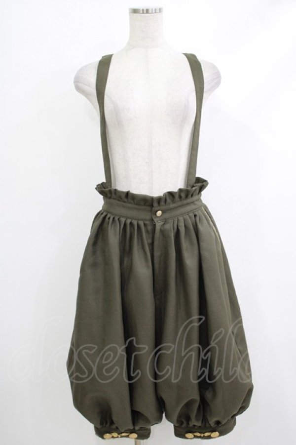 画像1: ALICE and the PIRATES / 忘却と憧憬のボリュームパンツ Free カーキ H-25-10-21-1033-PA-PA-NS-ZH (1)