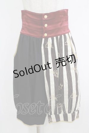 画像: ALICE and the PIRATES / 月影誘う白黒闇夜の案内人パンツ Free ブラック H-25-10-21-1036-PA-PA-NS-ZH