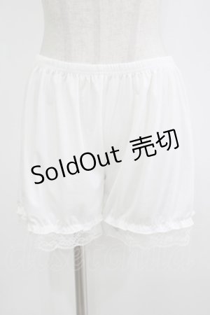 画像: m petit by misako / AMドロワーズスソレース L~LL オフ H-25-10-21-1040-LO-PA-NS-ZH