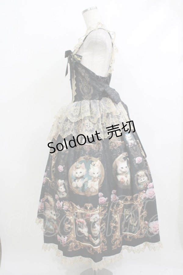 画像2: Royal Princess Alice / マリーニャントワネットドレス Free ブラック H-25-10-21-1001-LO-OP-NS-ZH (2)