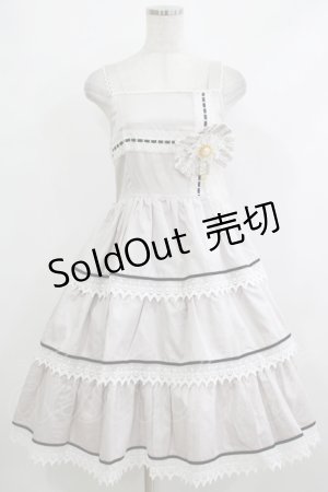 画像: ALICE and the PIRATES / Present meジャンパースカート Free グレー H-25-10-21-1005-PA-OP-NS-ZH