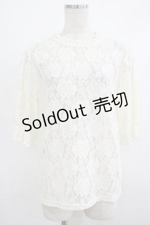 画像: m petit by misako / TT*AOKシアートップス L アイボリー H-25-10-21-1054-LO-TO-NS-ZH