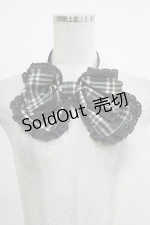 画像: ALICE and the PIRATES / タータンチェックリボンタイ  グリーン H-25-10-21-1066-PA-ZA-NS-ZH