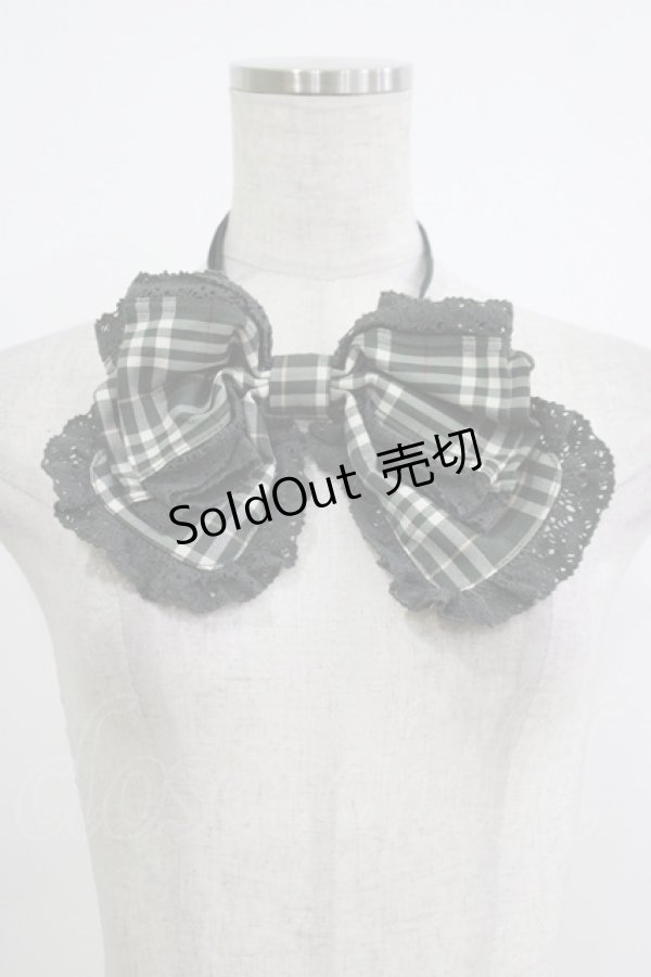 画像1: ALICE and the PIRATES / タータンチェックリボンタイ  グリーン H-25-10-21-1066-PA-ZA-NS-ZH (1)