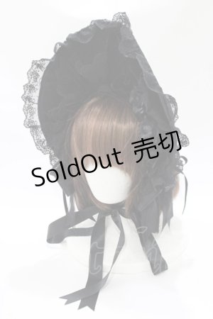 画像: ALICE and the PIRATES / Schone Rose von Schwesternボンネット  ブラック H-25-10-21-1072-PA-AC-NS-ZH
