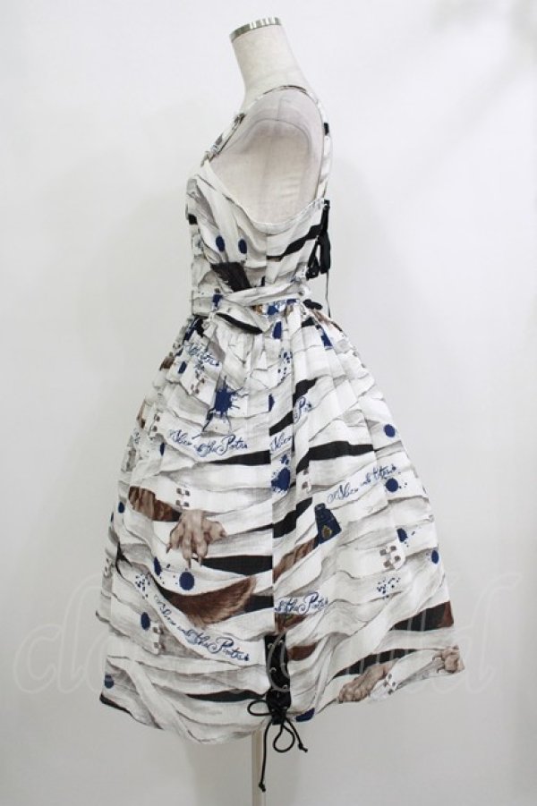 【新品未使用】Wolf the ripper柄ジャンパースカート ALICE and the PIRATES / Wolf the ripper柄ジャンパースカート