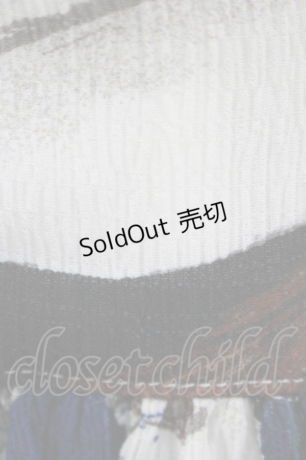 画像5: ALICE and the PIRATES / Wolf the ripper柄ジャンパースカート Free ネイビー H-25-10-21-1008-PA-OP-NS-ZH (5)