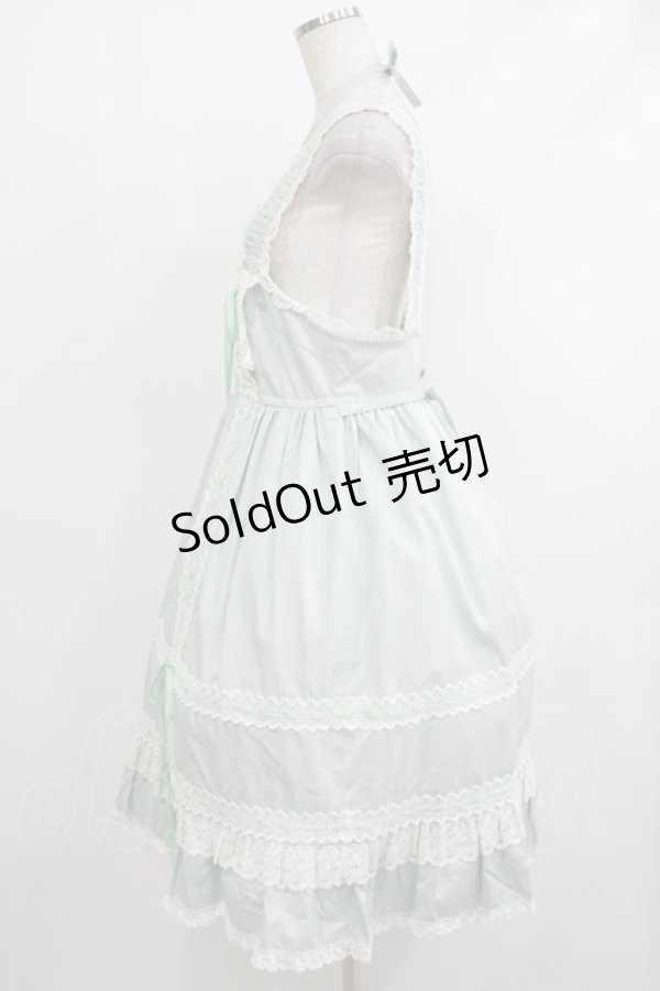 画像2: BABY,THE STARS SHINE BRIGHT / ベビードールジャンパースカート&プリンセスドロップヘッドドレスセット Free ペールミント H-25-10-21-1010-BA-OP-NS-ZH (2)