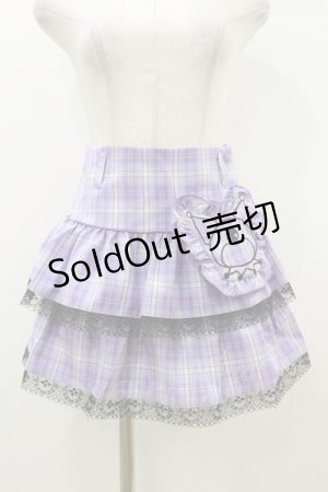 画像: QOOZA / Kuromi mini skirt  ラベンダー H-25-10-21-2002-PU-SK-KB-ZY
