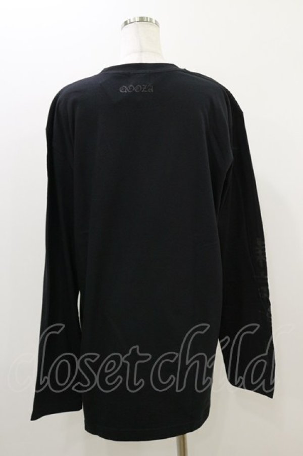 画像2: QOOZA / 東京喰種×QOOZA鈴屋什造 L/S TEE  ブラック H-25-10-21-2021-PU-TO-KB-OS (2)