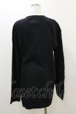画像2: QOOZA / 東京喰種×QOOZA鈴屋什造 L/S TEE  ブラック H-25-10-21-2023-PU-TO-KB-OS (2)